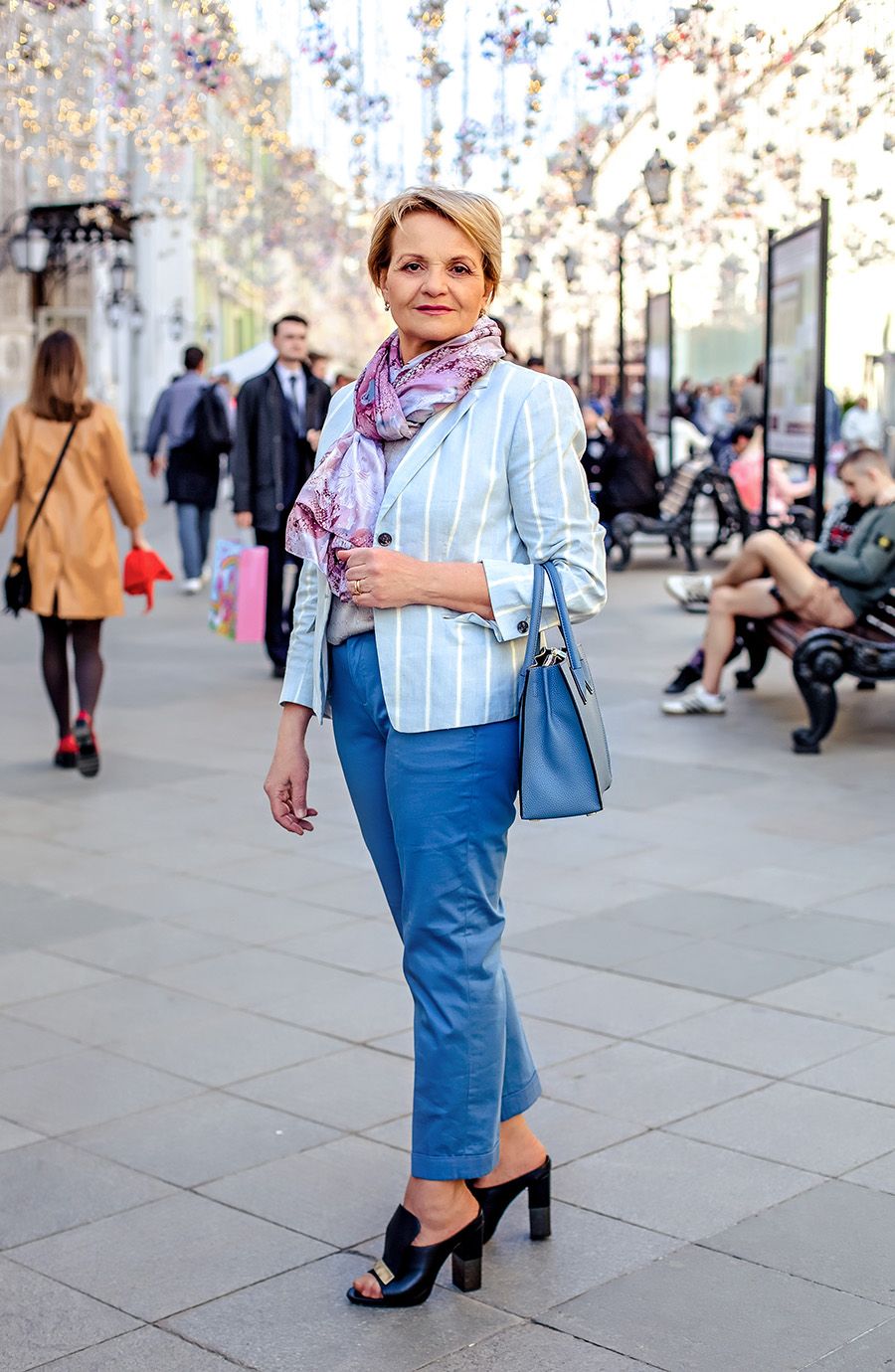 Татьяна Армстронг — нарядно-деловой повседневный образ от Имидж стилиста Елены Ашмариной